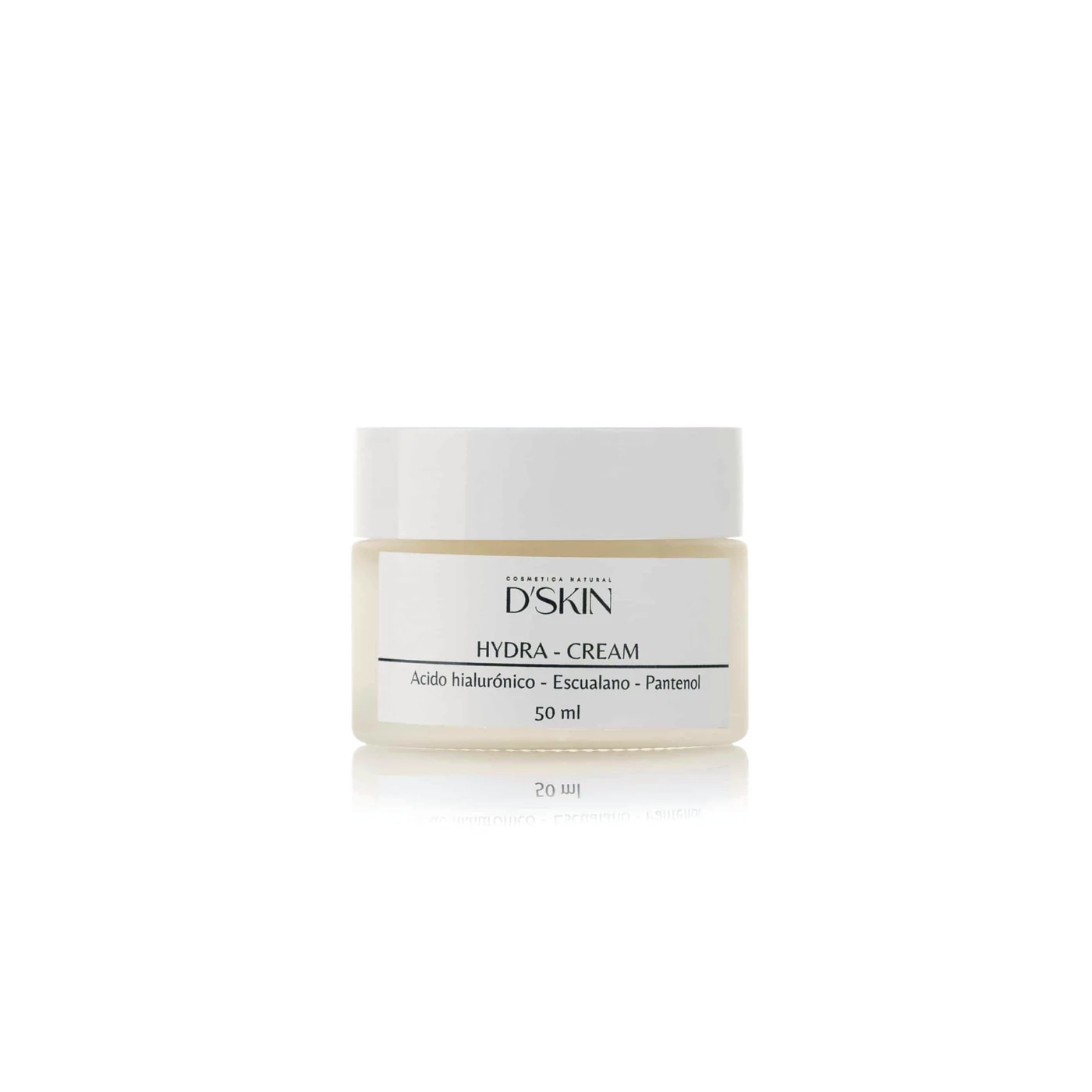 Hydra Cream D’SKIN, crema hidratante facial nutritiva con ácido hialurónico y karité