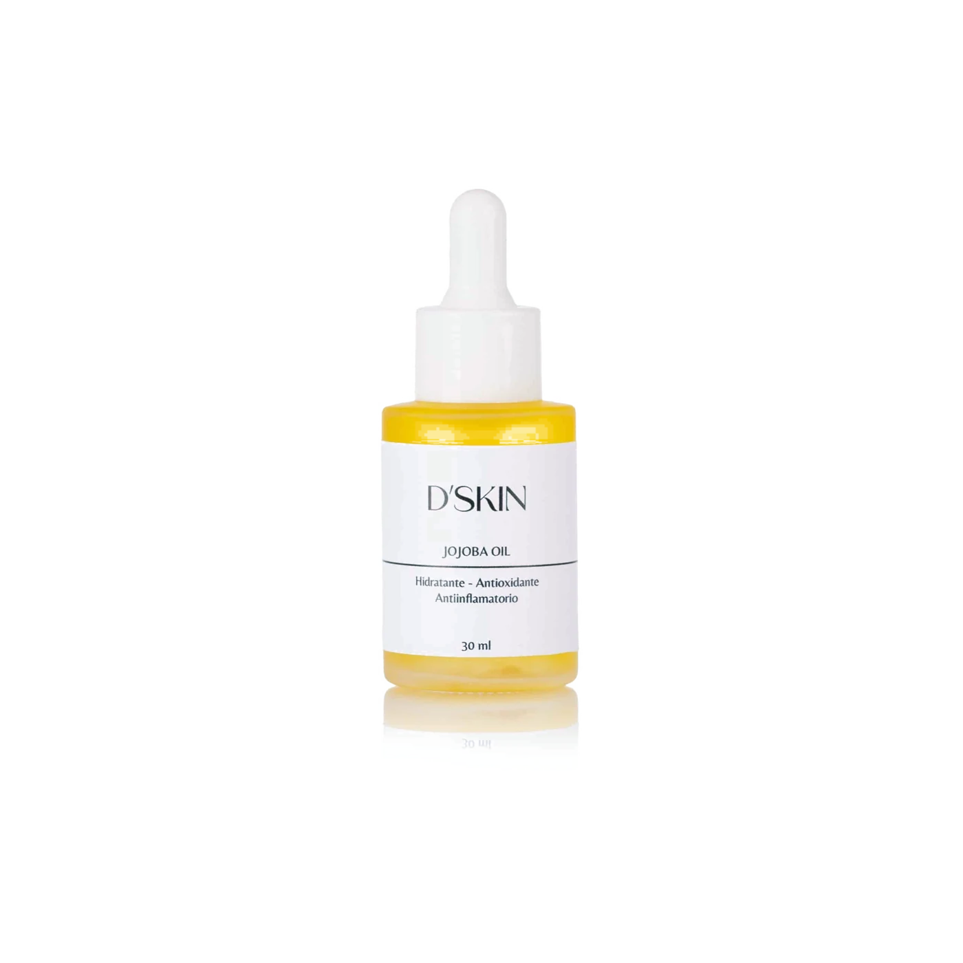 Jojoba Oil D’SKIN, aceite de jojoba orgánico prensado en frío, 30 ml
